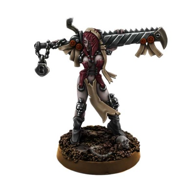 Sister Repentia with Big Chainsword Sword