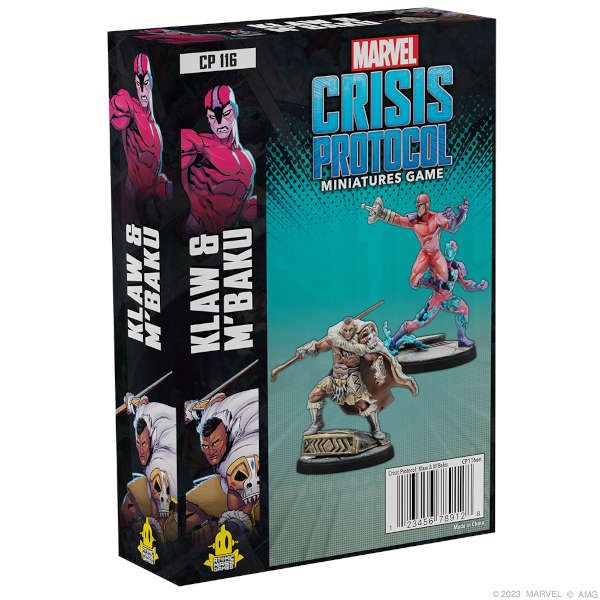 Marvel Crisis Protocol: Klaw and M'Baku - EN