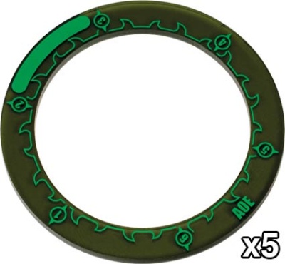 Hordes 3" AOW Ring Markers (5)