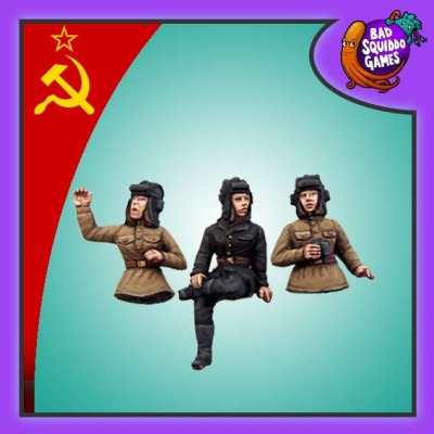 Female Soviet Tank Commanders (3)