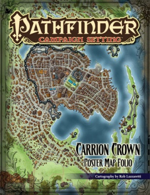 Pathfinder Campaign Setting: Carrion Crown Poster Map Folio