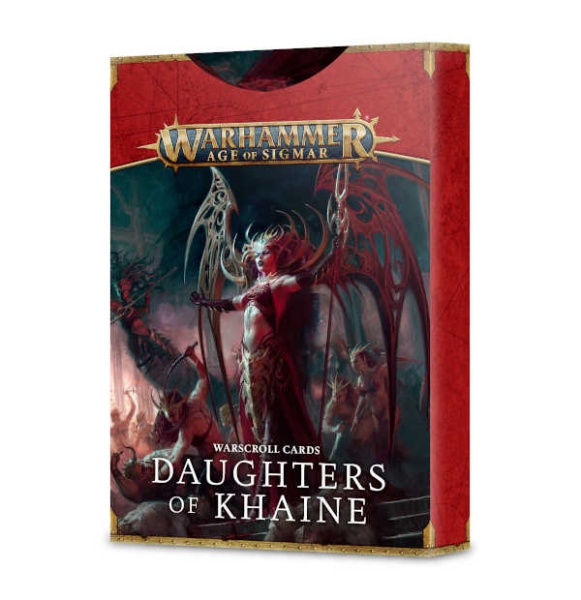 Warscroll-Karten: Daughters of Khaine