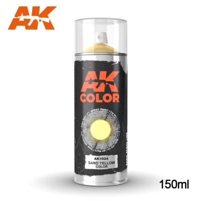 AK Sand Yellow Base Primer Spray (150ml)