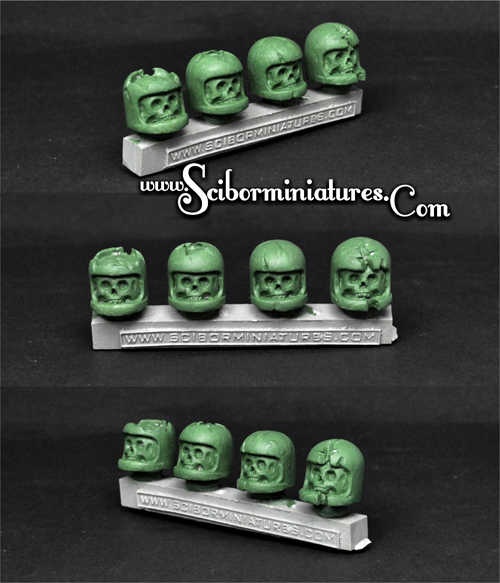Zombie Toys heads set1