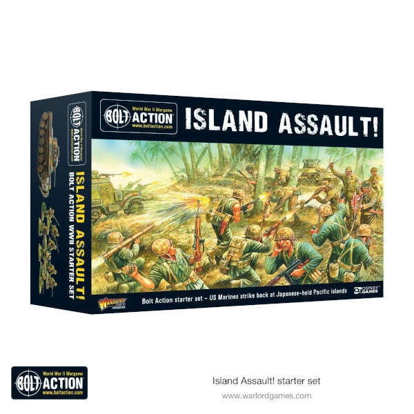 Island Assault! Bolt Action starter set DEUTSCH