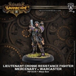 Mercenary Lieutenant Gastone Crosse, Llaelese Warcaster