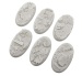 Old Factory Bases, Oval 60mm (4)