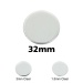 Clear Miniature Base, Circular 32x3mm
