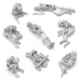 3D printed set -  Dead Skeletons 1:48 (8)