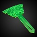 Deep Strike Ruler Template 9 - Fluor Green