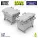 3D printed set - Garbage Containers (2)