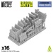 3D printed set - Wood Signs 1:48-1:35 (16)