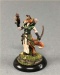 Female Kitsune Ranger with Bow and Falcon