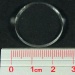 Clear Miniature Base, Circular 25mmx1.5mm