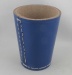 Dice Cup - W&uuml;rfelbecher Leder BLAU