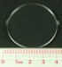 Clear Miniature Base, Circular 40mmx3mm