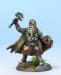 Male Dwarven Cleric with Warhammer