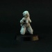 Female reporter in trouble, hostage miniature