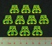 Scum Faction Tokens, Fluorescent Yellow (10)