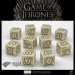 Game of Thrones Stark 10xD6 Dice Set